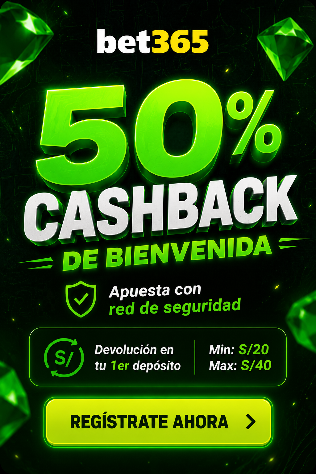Promoción Bet365 #1